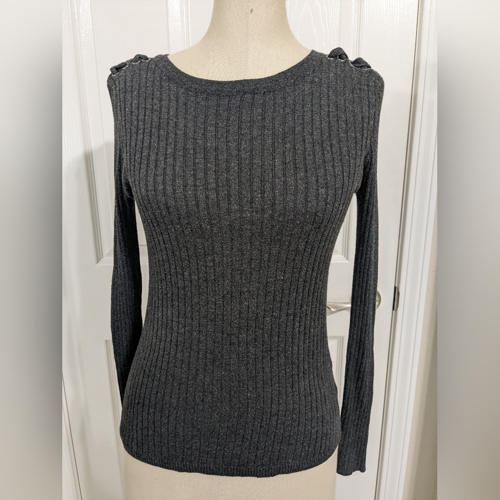 Pink Republic Grey Sweater knit M